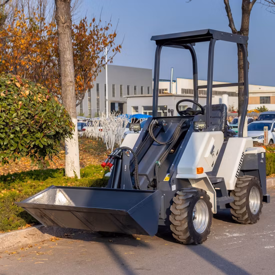 2ton one piece frame wheel loader for good quality