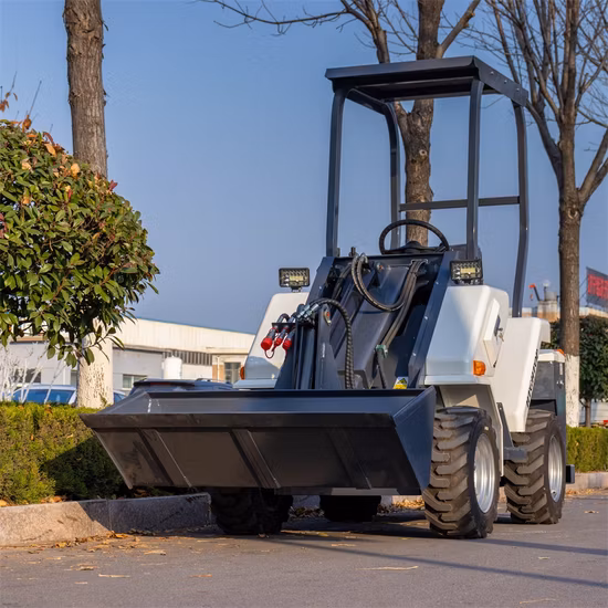 2ton one piece frame wheel loader for good quality