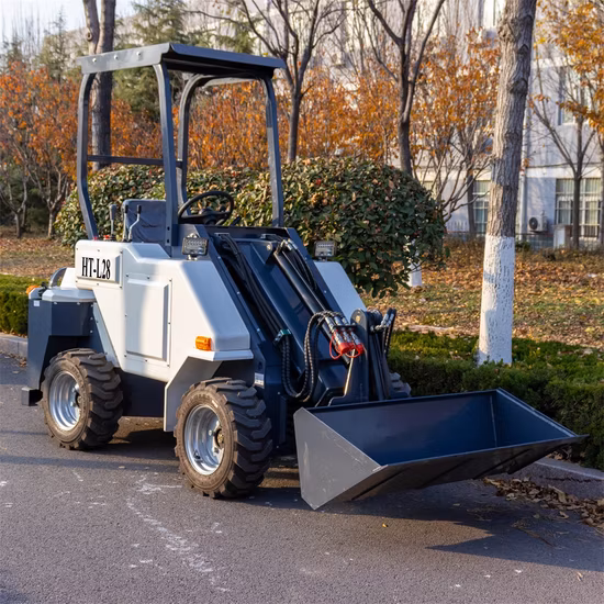 2ton one piece frame wheel loader for good quality