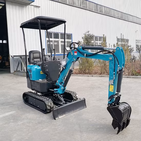 Lgcm Mini/Small 1 Ton 2 Ton 3 Ton Backhoe Loader Excavator with Attachment Grassfork/Breaking Hammer/Snow Blade
